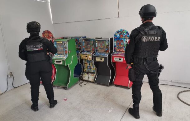 Desmantelan nuevamente mini casino en el centro de Guadalajara