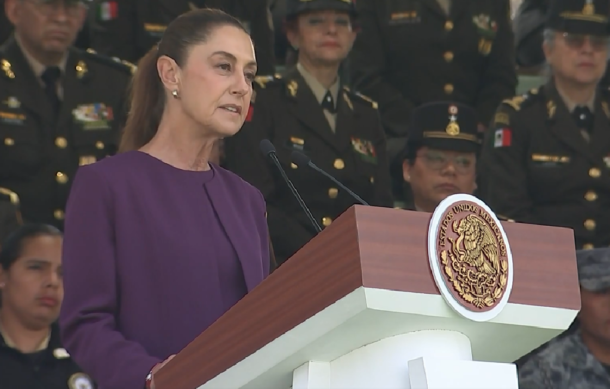 Sheinbaum encabezó ceremonia del Día Internacional de las Mujeres en Campo Marte