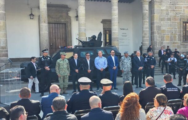 Jalisco invierte más de 200 MDP en equipamiento para seguridad