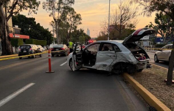 Choque en Av. López Mateos deja seis lesionados y afecta la circulación