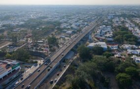 Inauguran tres puentes en Colima; uno conecta la capital con Villa de Álvarez