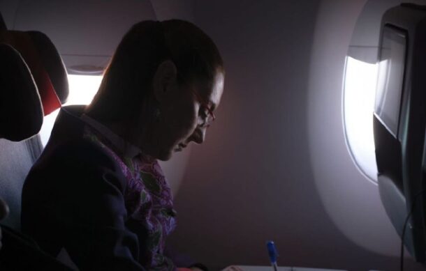 Sheinbaum llega a España para cumbre en defensa de la democracia