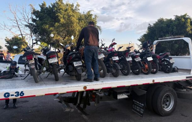 Policía Vial retira de circulación más de 2 mil motos por irregularidades