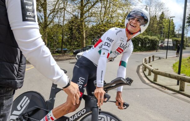 Isaac del Toro se ubica en el lugar 13 al arrancar la Vuelta Ciclista al País Vasco