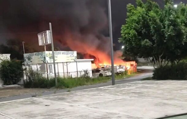 Violencia paraliza Reynosa entre bloqueos, balaceras y quema de llantas
