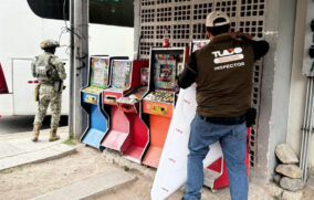 Aseguran 53 tragamonedas en Tlajomulco