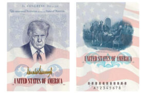 EU emitirá pasaportes conmemorativos con imagen de Trump