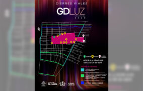 GDLuz 2026 se realizará del 23 al 26 de abril con cierres viales en el Centro