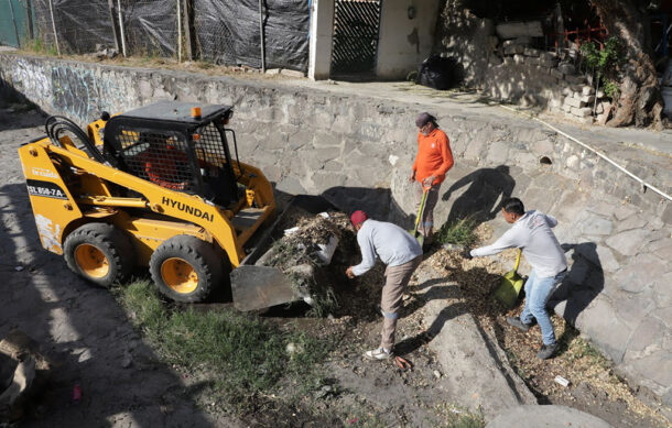 Guadalajara intensifica limpieza de vasos reguladores previo a lluvias