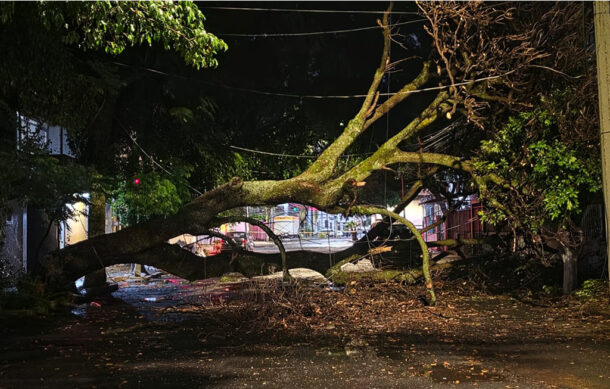 Tormenta con granizo sorprende a la ZMG y deja afectaciones en Guadalajara