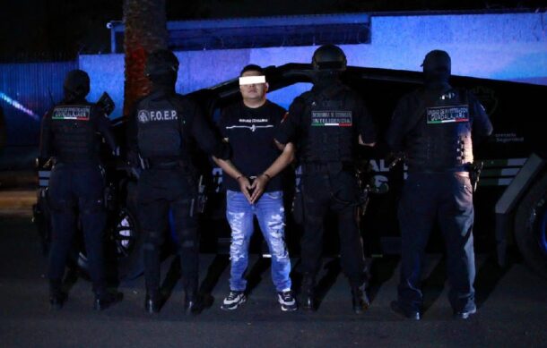 Capturan a presunto líder de banda de robos de relojes en Guadalajara
