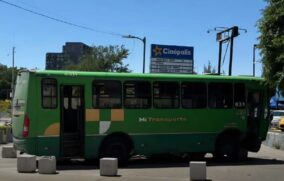 Muere chofer de la ruta 631 tras infarto en la glorieta de La Normal