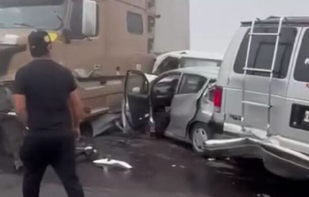 Carambola en autopista Veracruz-Puebla deja un muerto y varios heridos