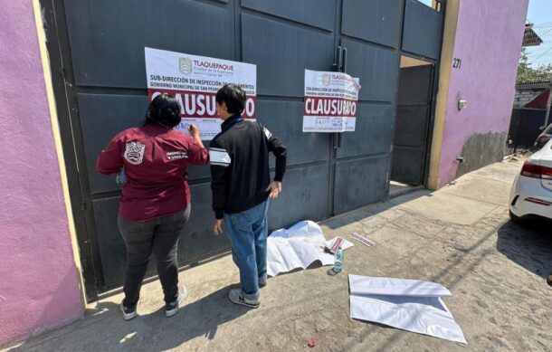 Clausuran otro centro de rehabilitación en Tlaquepaque