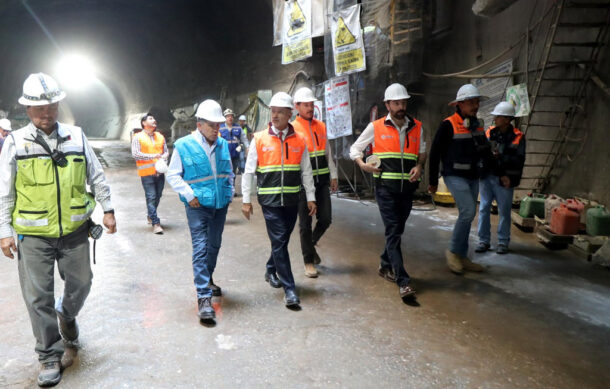 Supervisan avances de ampliación de Línea 12 del Metro en CDMX