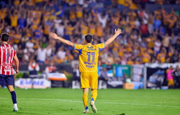 ¡Tigres golea a las Chivas!