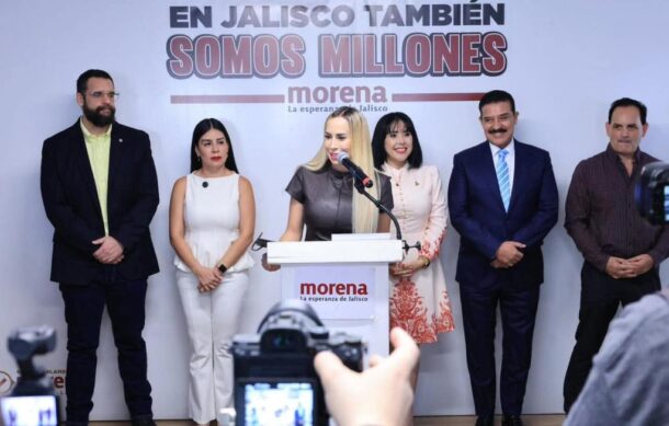 Morena Jalisco respalda a Ariadna Montiel como nueva dirigente nacional