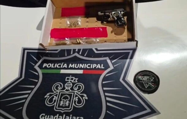 Detienen a hombre armado en la colonia El Rastro de Guadalajara
