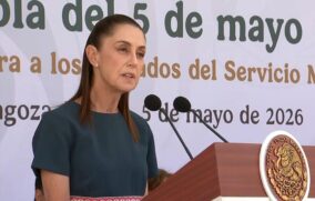 Sheinbaum conmemora el 164 Aniversario de la Batalla de Puebla