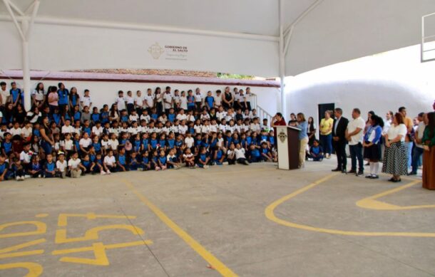Rehabilitan primaria María Guadalupe Ortiz en El Salto