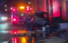Por segunda noche consecutiva, incendian camioneta en Guadalajara