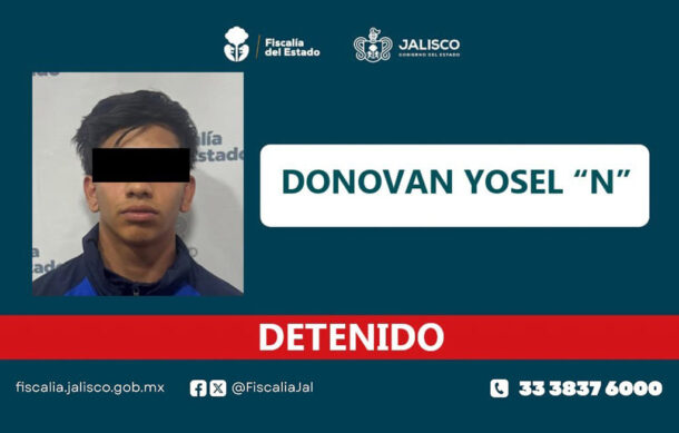 Capturan a tercer presunto implicado en robo de camioneta en Oblatos
