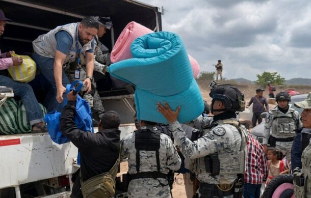 Regresan familias desplazadas tras operativo en Chilapa, Guerrero