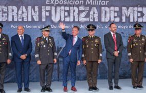 Inauguran en Guadalajara la exposición militar “La Gran Fuerza de México”