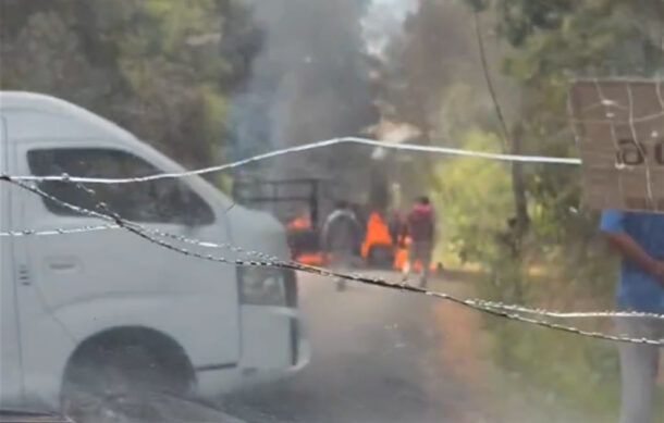Violencia y narcobloqueos paralizan región purépecha de Michoacán