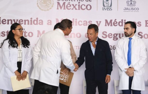IMSS Jalisco da bienvenida a 700 nuevos médicos especialistas