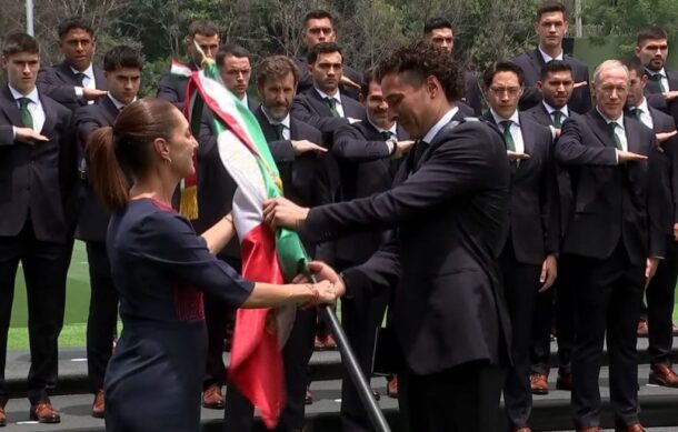Sheinbaum abandera a la Selección Mexicana rumbo al Mundial 2026