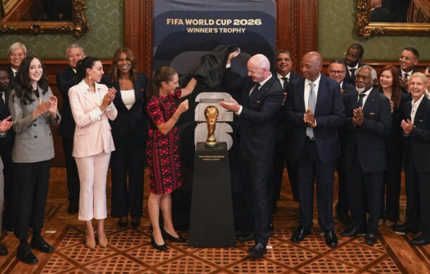 Sheinbaum recibe a la FIFA previo al Mundial 2026
