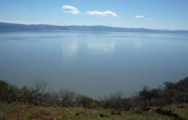 Lago de Chapala alcanza 64.87 por ciento de su capacidad