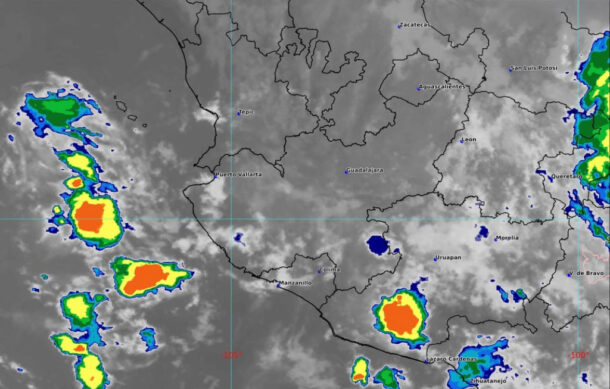 Prevén lluvias vespertinas este miércoles en Guadalajara