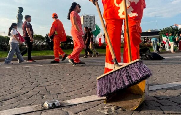 Retiran más de 36 toneladas de basura en GDL tras inicio del Mundial