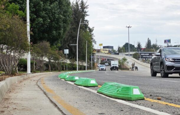 Paso elevado en Patria y Universidad cuenta con ciclovía y parque lineal