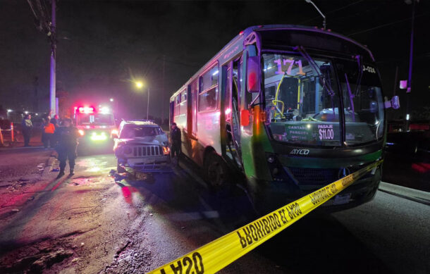 Detienen a conductor ebrio tras accidente en Tlajomulco