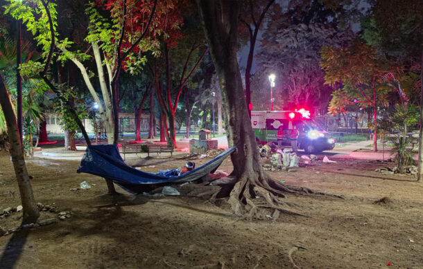 Agreden a hombre en situación de calle en Lomas de Polanco