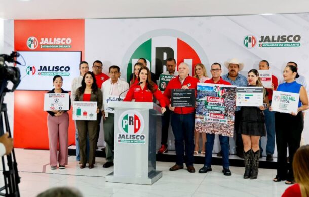 PRI Jalisco llama a construir bloque opositor rumbo a las elecciones de 2027