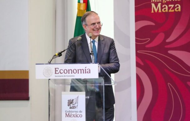 Hay signos alentadores y positivos de crecimiento en la economía mexicana: Ebrard