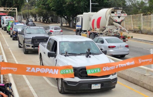 Inauguran paso elevado de Patria y Universidad en Zapopan