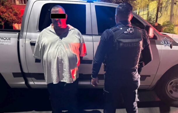 Capturan a violentador de una mujer tras persecución en Tlaquepaque