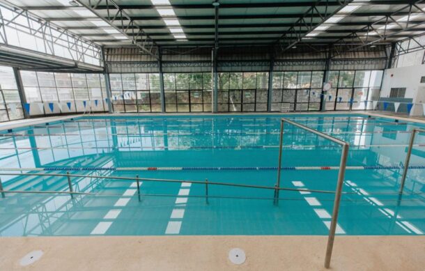 Guadalajara rehabilita alberca de la Unidad Deportiva Héroes de Chapultepec