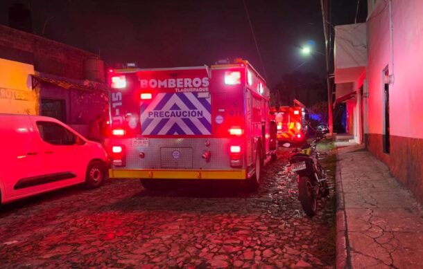 Incendio daña vivienda en Tlaquepaque; no hay lesionados