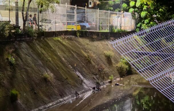 Rescatan a un joven y a su perro tras caer a un canal en Guadalajara