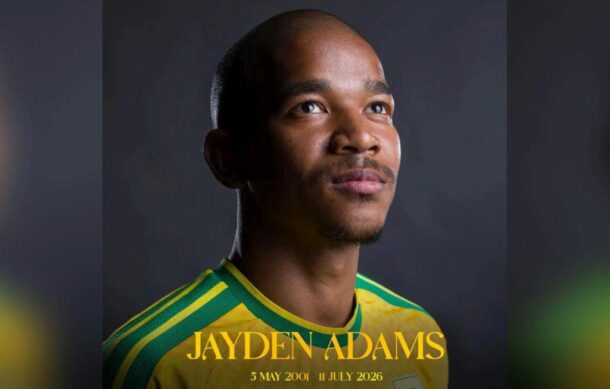 Muere a los 25 años Jayden Adams, mundialista con Sudáfrica