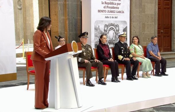 Conmemora Gobierno Federal 159 aniversario de la República Restaurada