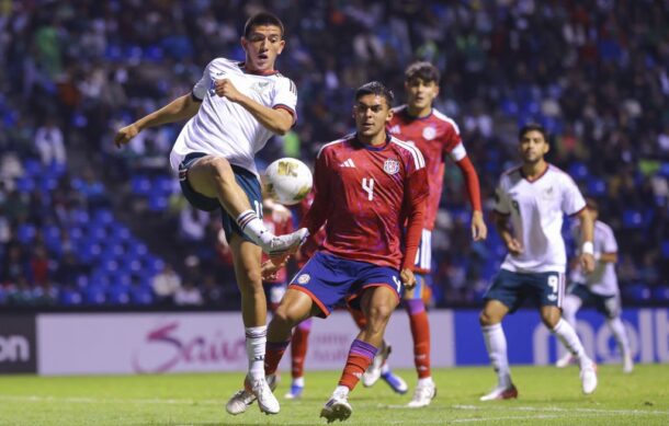 México vence a Costa Rica y clasifica a la segunda ronda del Campeonato de Concacaf Sub 20