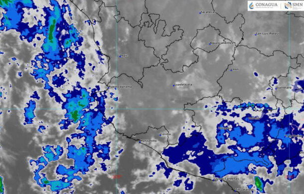 Prevén lluvias y tormentas esta tarde en Guadalajara