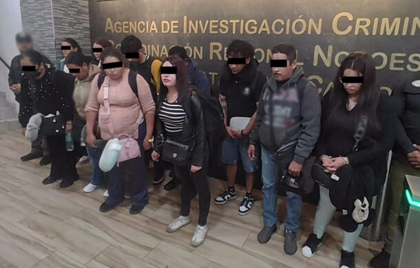 Detienen a 11 pasajeros con 165 kilos de cocaína en Baja California